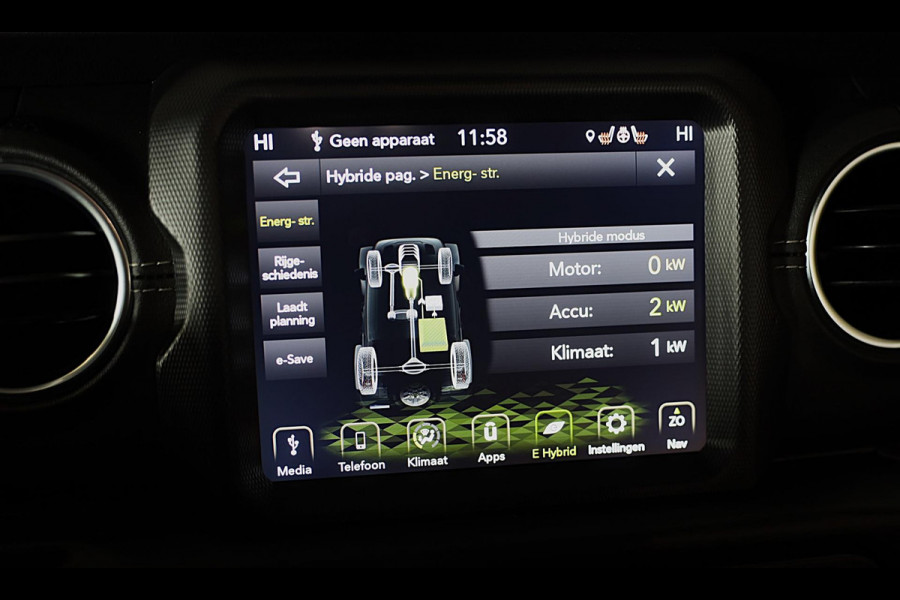 Jeep Wrangler UNLIMITED 4xe 380 80th Anniversary / Acc / 360 Camera / Dode Hoek / Leder / Navi / Ecc / Elek Pakket / Xenon / Pdc