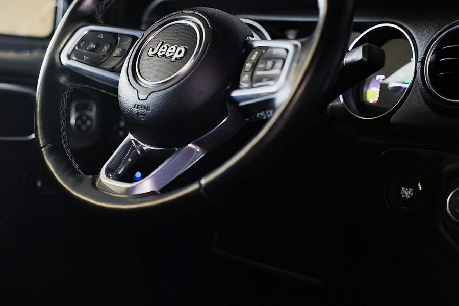 Jeep Wrangler UNLIMITED 4xe 380 80th Anniversary / Acc / 360 Camera / Dode Hoek / Leder / Navi / Ecc / Elek Pakket / Xenon / Pdc