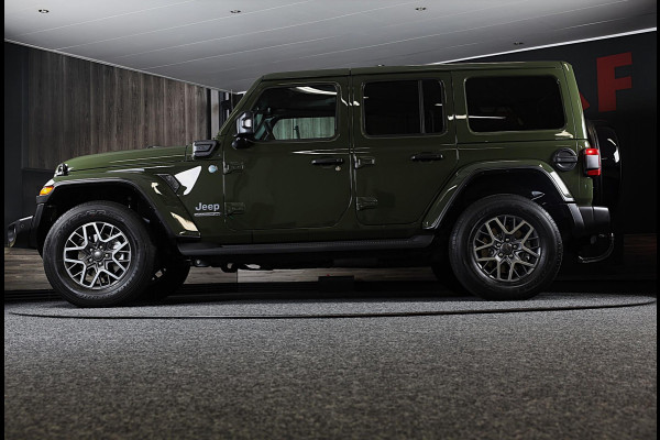 Jeep Wrangler UNLIMITED 4xe 380 80th Anniversary / Acc / 360 Camera / Dode Hoek / Leder / Navi / Ecc / Elek Pakket / Xenon / Pdc