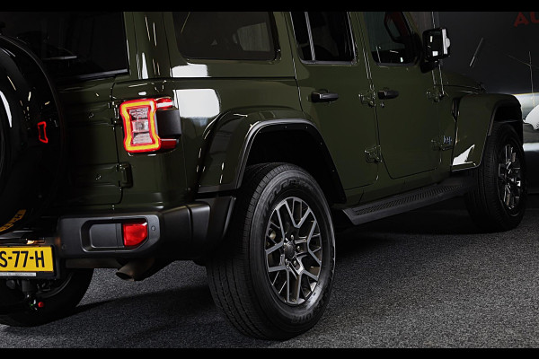 Jeep Wrangler UNLIMITED 4xe 380 80th Anniversary / Acc / 360 Camera / Dode Hoek / Leder / Navi / Ecc / Elek Pakket / Xenon / Pdc