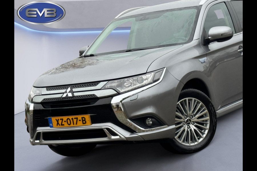 Mitsubishi Outlander 2.4 PHEV Pure+, vele opties, achteruitrijcamera, leder, 18 inch, trekhaak, NL auto met nap