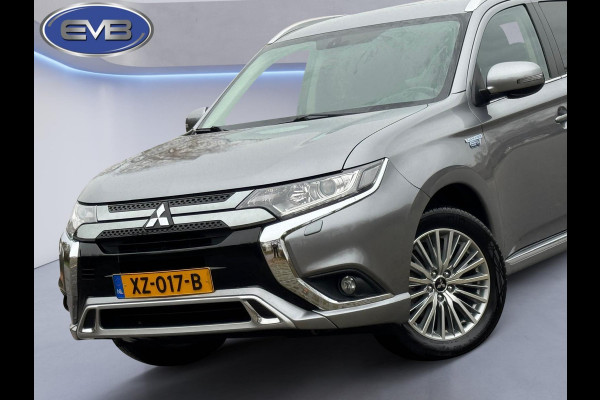 Mitsubishi Outlander 2.4 PHEV Pure+, vele opties, achteruitrijcamera, leder, 18 inch, trekhaak, NL auto met nap