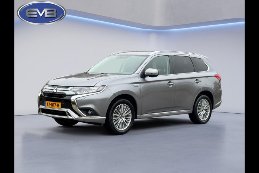 Mitsubishi Outlander 2.4 PHEV Pure+, vele opties, achteruitrijcamera, leder, 18 inch, trekhaak, NL auto met nap