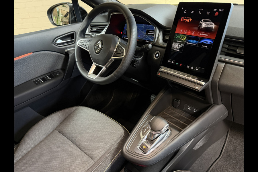 Renault Captur 1.3 TCe 160 EDC techno | Groot Navi | 18" | ACC | Stoel & Stuurverwarming | Camera | Nieuwstaat