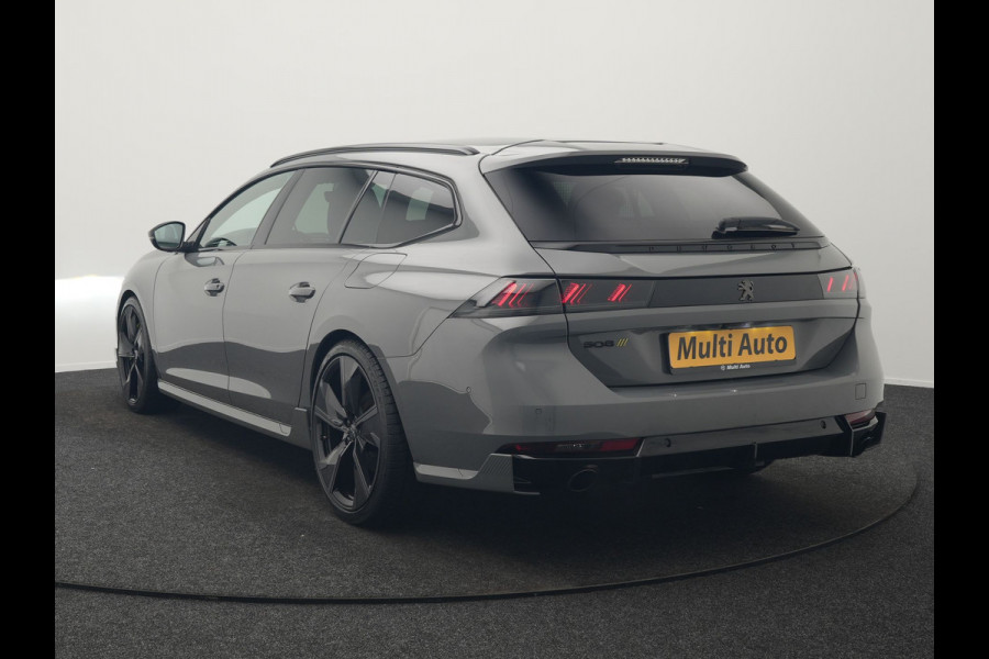 Peugeot 508 SW PSE 360pk Plug In Hybrid Dealer O.H PHEV | Adaptive Cruise | Alcantara Sportstoelen Massage & Memory | Nachtzicht |  Focal Sound | 20"L.M | Keyless | BLIS | Apple Carplay |