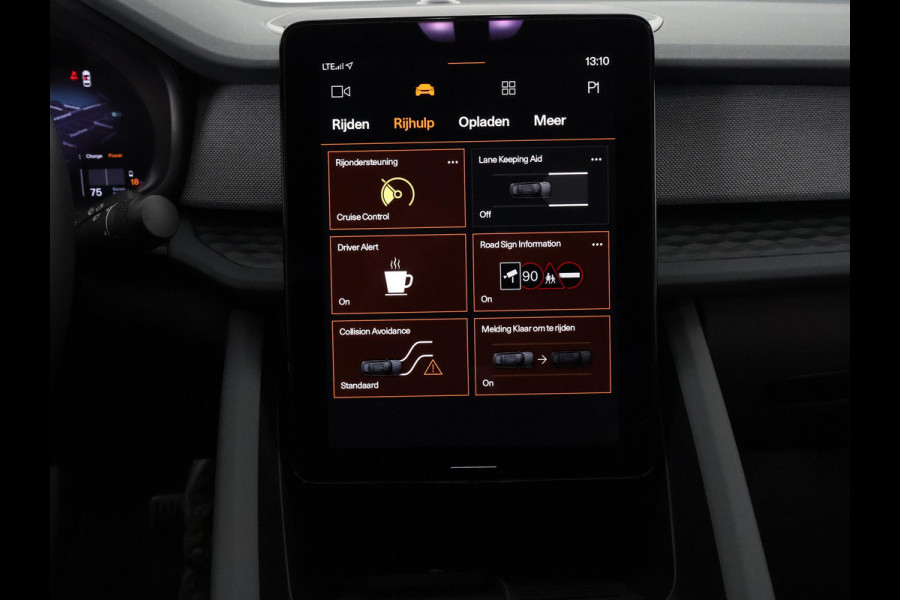 Polestar 2 LONG RANGE 78 kWh ACCU 90% GARANTIE 2032 !* RANGE TOT 561 KM WLTP.  PARKEERSENSOREN V+A . STOELVERWARMING . FULL MAP NAV . STOELPROFIELEN . CAMERA