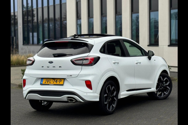 Ford Puma 1.0 EcoBoost Hybrid ST-Line Vignale, VOL OPTIES , panoramadak, stoelverwarming,lederen sportinterieur,achteruitrijcamera