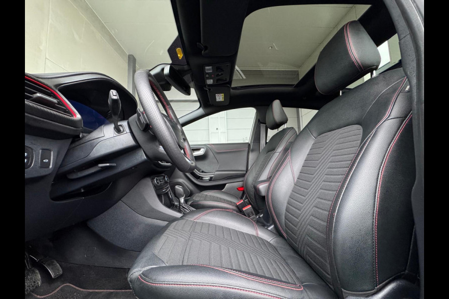 Ford Puma 1.0 EcoBoost Hybrid ST-Line Vignale, VOL OPTIES , panoramadak, stoelverwarming,lederen sportinterieur,achteruitrijcamera