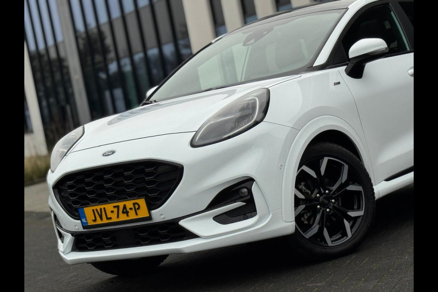 Ford Puma 1.0 EcoBoost Hybrid ST-Line Vignale, VOL OPTIES , panoramadak, stoelverwarming,lederen sportinterieur,achteruitrijcamera