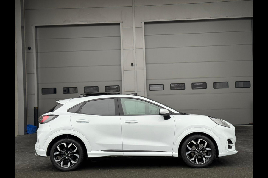 Ford Puma 1.0 EcoBoost Hybrid ST-Line Vignale, VOL OPTIES , panoramadak, stoelverwarming,lederen sportinterieur,achteruitrijcamera