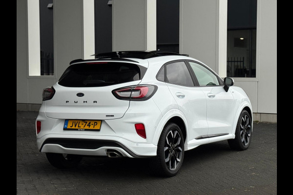 Ford Puma 1.0 EcoBoost Hybrid ST-Line Vignale, VOL OPTIES , panoramadak, stoelverwarming,lederen sportinterieur,achteruitrijcamera