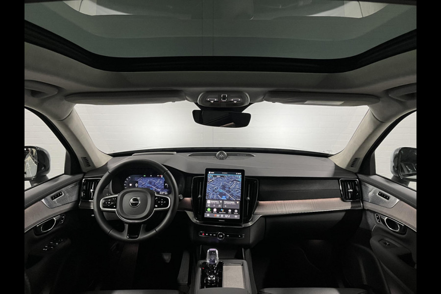 Volvo XC90 2.0 T8 Plug-in hybrid AWD Ultra Dark Luchtvering | Massage | Bowers & Wilkins | Trekhaak | Adapt. Cruise | Stoelventilatie | 22" wielen | 360 camera | Head-up