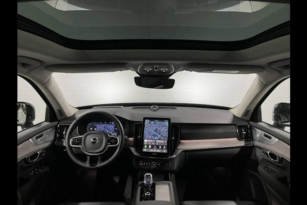 Volvo XC90 2.0 T8 Plug-in hybrid AWD Ultra Dark Luchtvering | Massage | Bowers & Wilkins | Trekhaak | Adapt. Cruise | Stoelventilatie | 22" wielen | 360 camera | Head-up