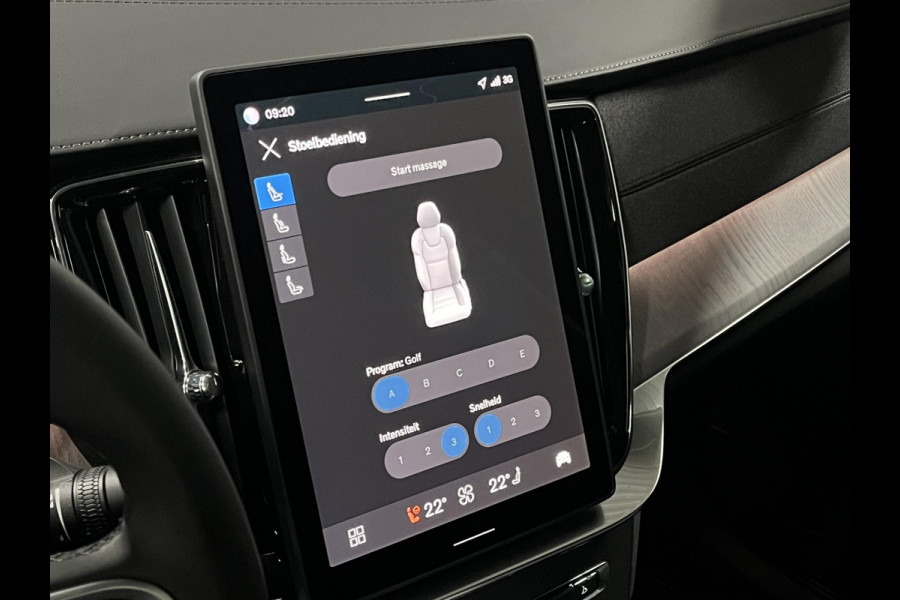 Volvo XC90 2.0 T8 Plug-in hybrid AWD Ultra Dark Luchtvering | Massage | Bowers & Wilkins | Trekhaak | Adapt. Cruise | Stoelventilatie | 22" wielen | 360 camera | Head-up
