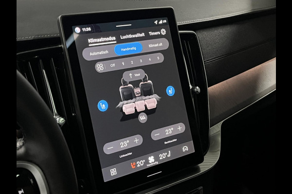 Volvo XC90 2.0 T8 Plug-in hybrid AWD Ultra Dark Luchtvering | Massage | Bowers & Wilkins | Trekhaak | Adapt. Cruise | Stoelventilatie | 22" wielen | 360 camera | Head-up