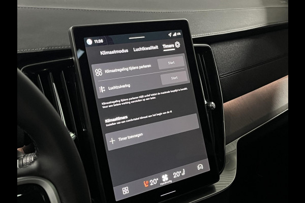 Volvo XC90 2.0 T8 Plug-in hybrid AWD Ultra Dark Luchtvering | Massage | Bowers & Wilkins | Trekhaak | Adapt. Cruise | Stoelventilatie | 22" wielen | 360 camera | Head-up