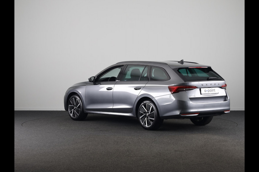 Škoda Octavia Combi Business Edition m-HEV 1.5 TSI 115 pk 7 versn. DSG | Sunset | Wegklapbare trekhaak | 18 inch lichtmetalen velgen Vega Aero zwart