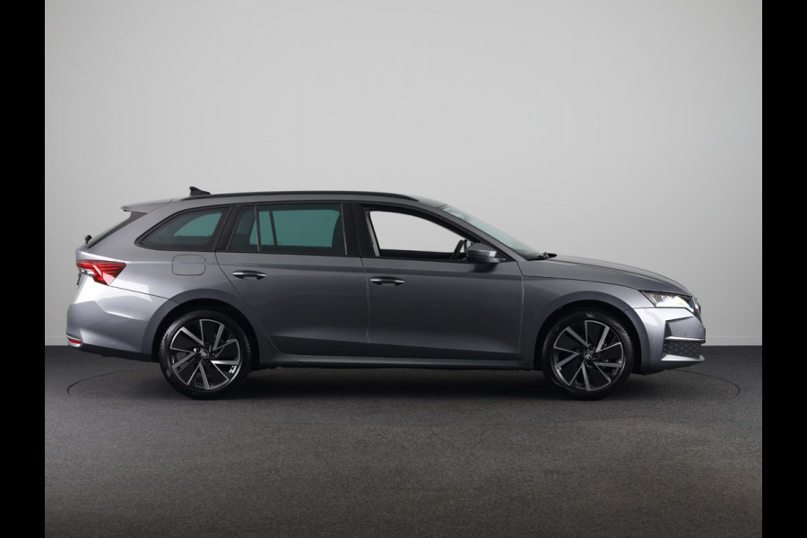 Škoda Octavia Combi Business Edition m-HEV 1.5 TSI 115 pk 7 versn. DSG | Sunset | Wegklapbare trekhaak | 18 inch lichtmetalen velgen Vega Aero zwart