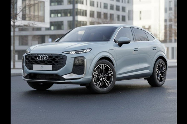 Audi Q3 Sportback 1.5 200kW e-hybrid S edition 272pk | Komt eind februari binnen | Parkeercamera | Keyless | Stoelverwarming