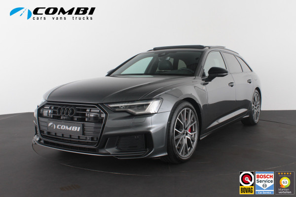 Audi A6 Avant 55 TFSI e quattro S line edition Competition > 368pk/Leer/Pano.Schuif/360°/Black optic/Daytona gray