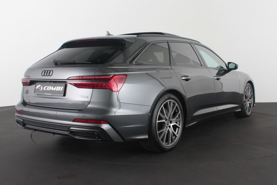 Audi A6 Avant 55 TFSI e quattro S line edition Competition > 368pk/Leer/Pano.Schuif/360°/Black optic/Daytona gray