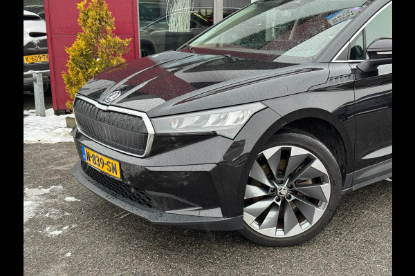Škoda ENYAQ iV 80 | Pano | Trekhaak | Full leder | Stoel + stuurverw