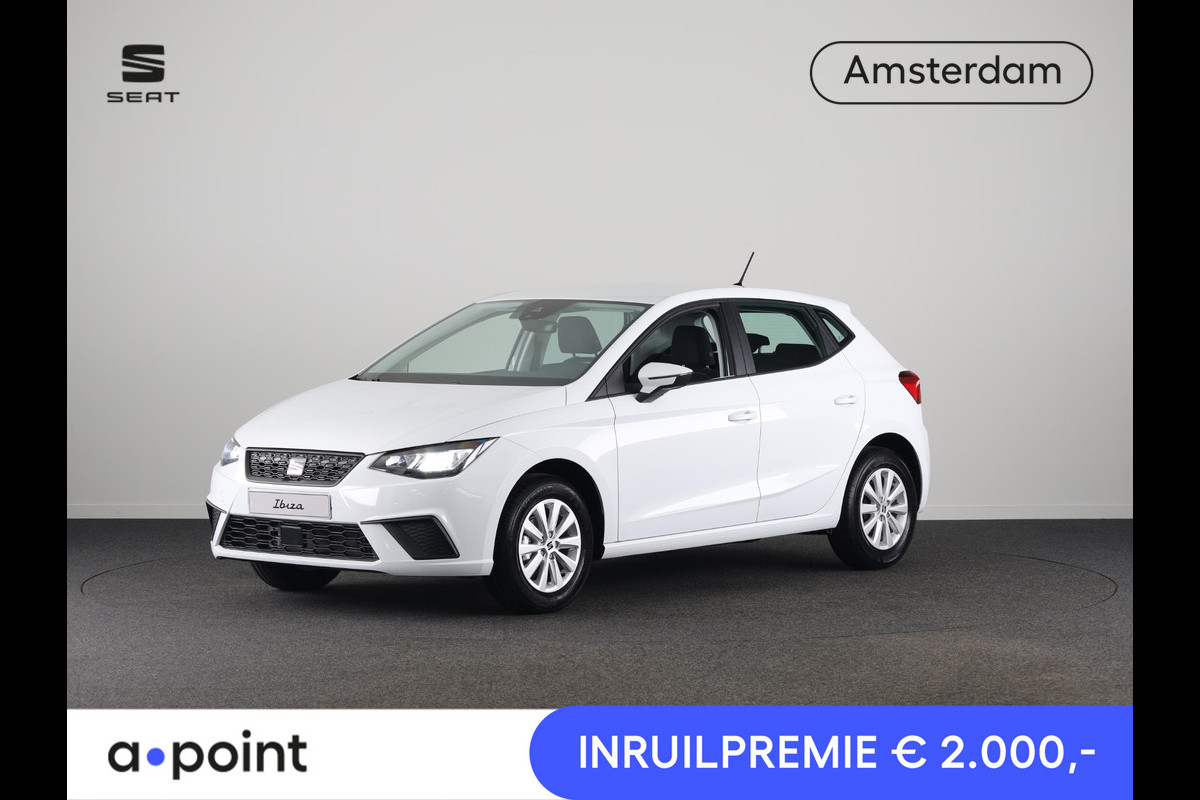 Seat Ibiza 1.0 EcoTSI Style | Trekhaakvoorbereiding | Glacial White Metallic