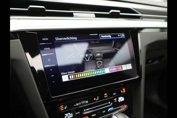 Volkswagen Arteon Shooting Brake 1.4 TSI eHybrid R-Line Business+ Plug In Hybrid 218pk Dealer O.H PHEV | Panodak | Trekhaak af Fabriek | Adaptive Cruise |  Lederen Sportstoelen Massage & Memory | 360 Camera | Head Up | Stuurverwarming | Virtual | BLIS |