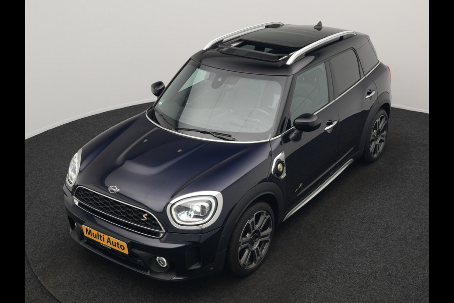 MINI Countryman 1.5 Cooper S E ALL4 MINI Yours Plug In Hybrid 220pk Dealer O.H PHEV | Panodak | Adaptive Cruise | Head Up | Lederen Sportstoelen Verwarmd | 19"L.M | Camera | Sfeerverlichting | Keyless | Apple Carplay |