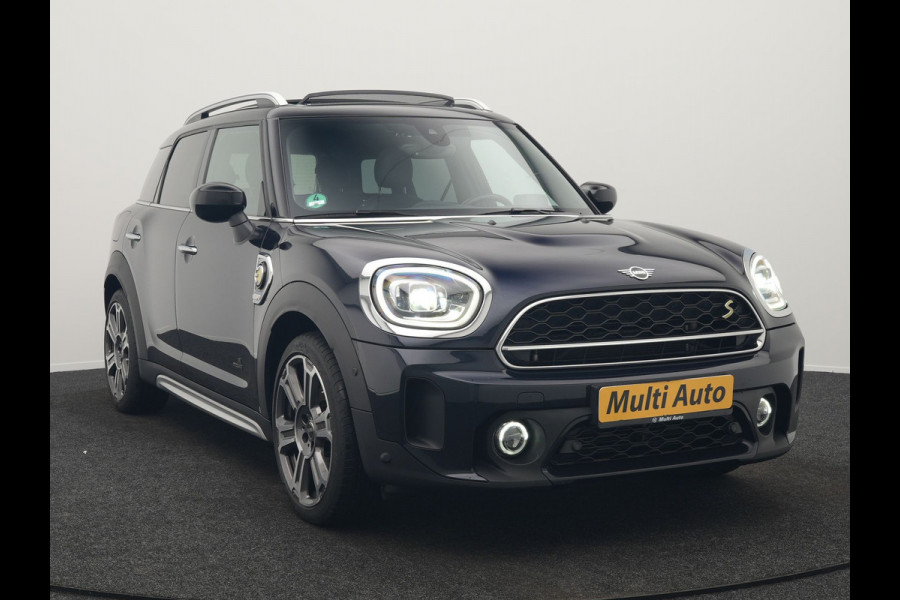 MINI Countryman 1.5 Cooper S E ALL4 MINI Yours Plug In Hybrid 220pk Dealer O.H PHEV | Panodak | Adaptive Cruise | Head Up | Lederen Sportstoelen Verwarmd | 19"L.M | Camera | Sfeerverlichting | Keyless | Apple Carplay |