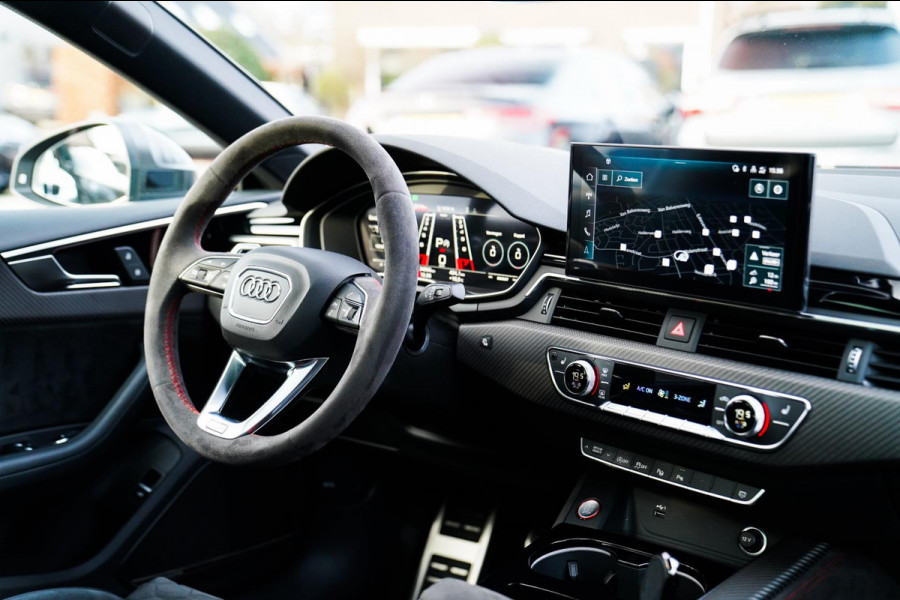 Audi RS5 Sportback 2.9 TFSI RS 5 Quattro Competition Plus | Kuipstoelen | Keramisch | Carbon | incl BTW | HuD | Bang&Olufsen |