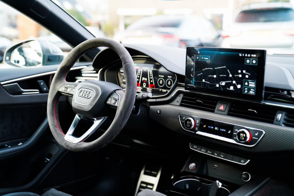 Audi RS5 Sportback 2.9 TFSI RS 5 Quattro Competition Plus | Kuipstoelen | Keramisch | Carbon | incl BTW | HuD | Bang&Olufsen |