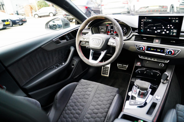 Audi RS5 Sportback 2.9 TFSI RS 5 Quattro Competition Plus | Kuipstoelen | Keramisch | Carbon | incl BTW | HuD | Bang&Olufsen |