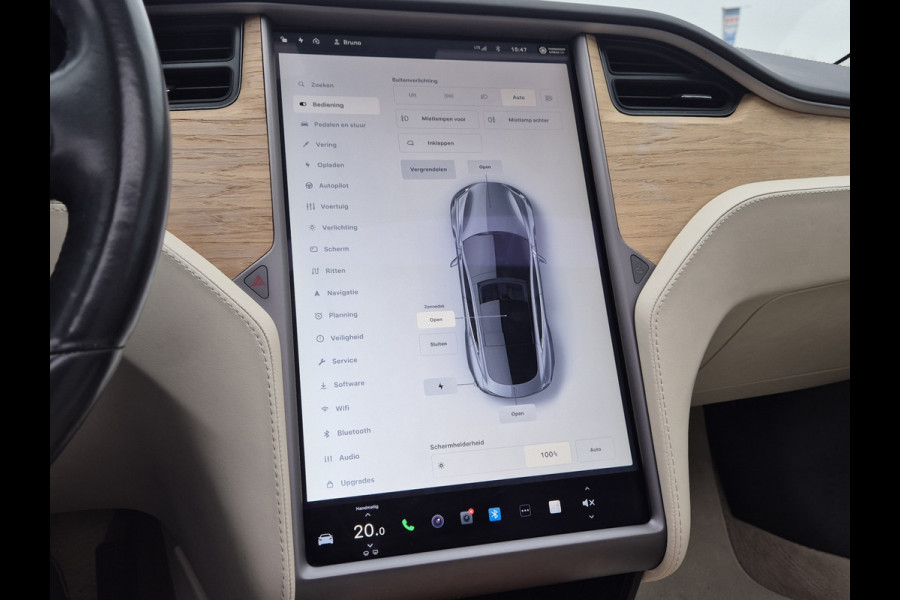 Tesla Model S 100D Nieuwe Hv Batterij In 2024 Pano Leder Camera