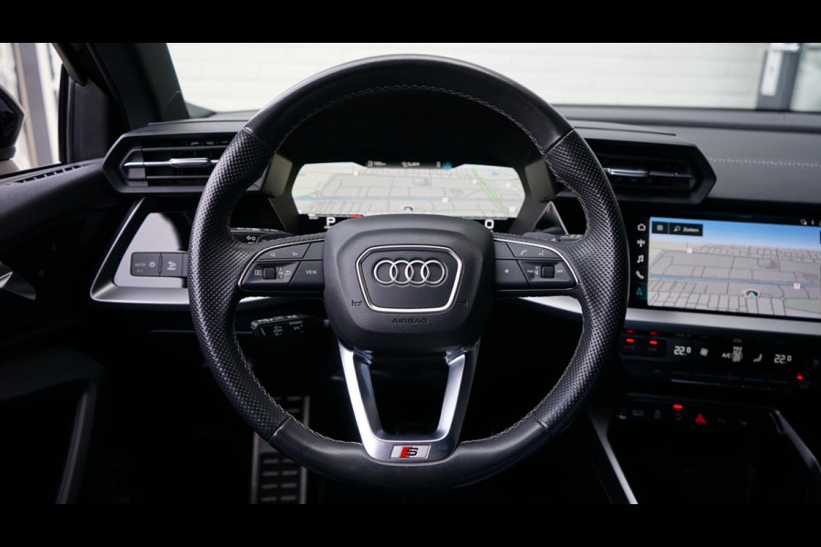 Audi A3 Sportback 35 TFSI 3x S-Line Black Optik AUTOMAAT-ACC-AUDI SOUND-CAMERA-CLIMA-KEYLESS-MATRIX LED-VIRTUEEL