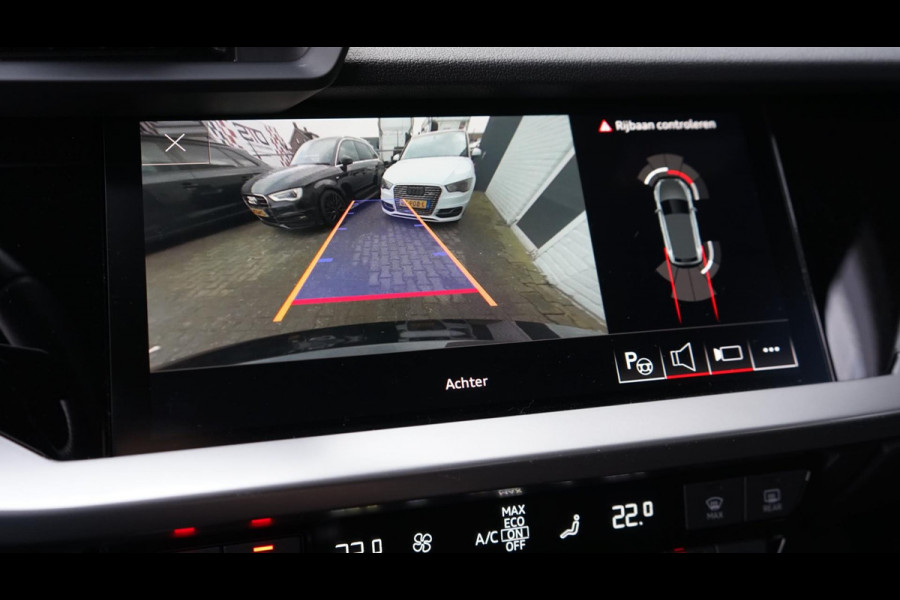 Audi A3 Sportback 35 TFSI 3x S-Line Black Optik AUTOMAAT-ACC-AUDI SOUND-CAMERA-CLIMA-KEYLESS-MATRIX LED-VIRTUEEL