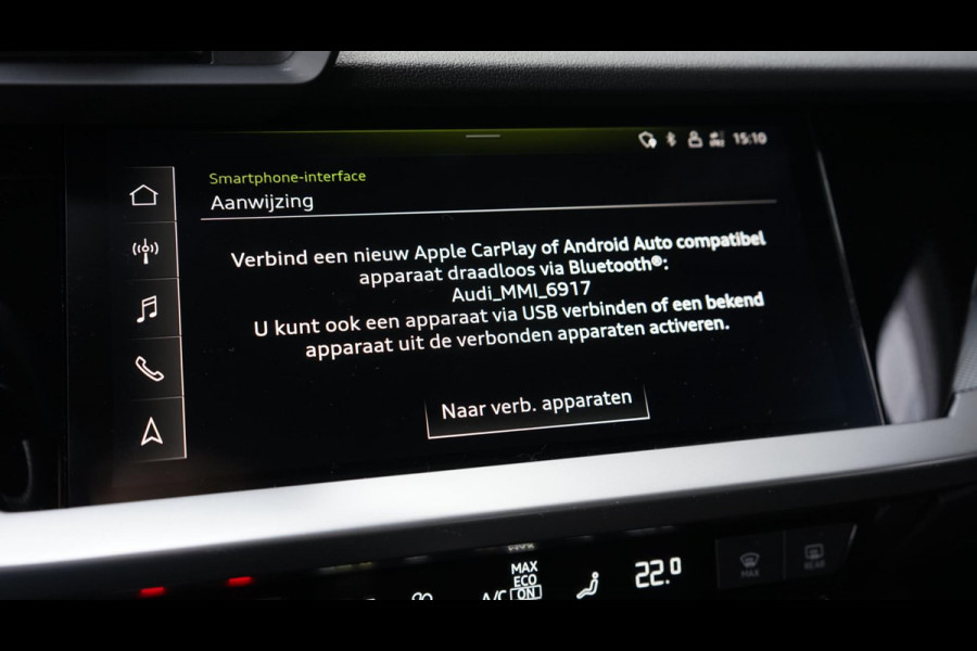 Audi A3 Sportback 35 TFSI 3x S-Line Black Optik AUTOMAAT-ACC-AUDI SOUND-CAMERA-CLIMA-KEYLESS-MATRIX LED-VIRTUEEL