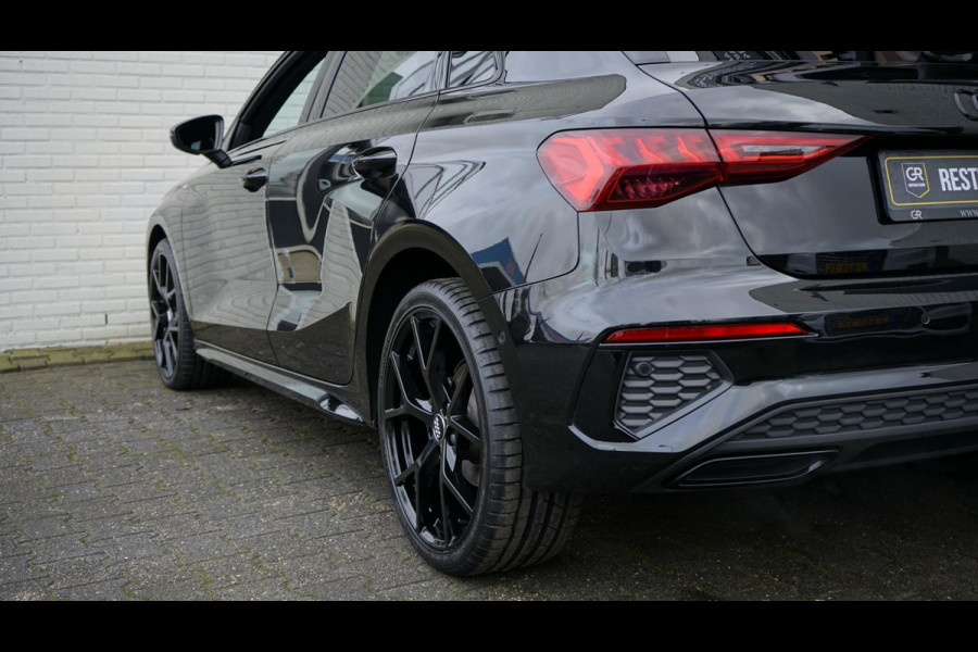 Audi A3 Sportback 35 TFSI 3x S-Line Black Optik AUTOMAAT-ACC-AUDI SOUND-CAMERA-CLIMA-KEYLESS-MATRIX LED-VIRTUEEL