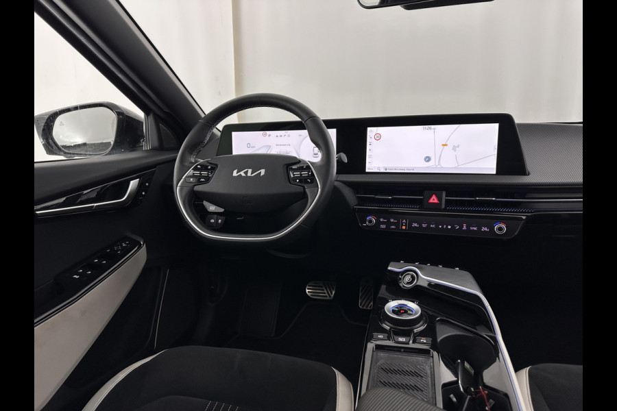 Kia Ev6 GT-Line 77.4 kWh (INCL.BTW) *AUT | PANO | HEAD-UP | LEATHER-ALCANTARA | ADAPTIVE-CRUISE | DIGI-COCKPIT | MERIDIAN-AUDIO | MEMORY-PACK | FULL-LED | KEYLESS | TOP-VIEW | DAB | BLIND-SPOT | NAVI-FULLMAP | PRIVAC