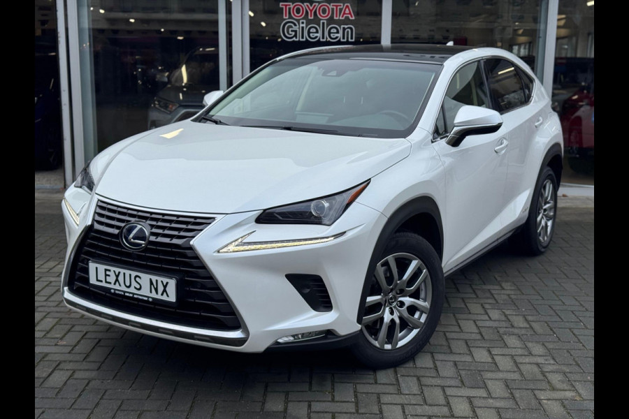 Lexus NX 300h AWD Luxury Line | Facelift, Panoramadak, Leer, Stoelverwarming, Groot scherm, Navigatie, Adaptive cruise control, 18 inch