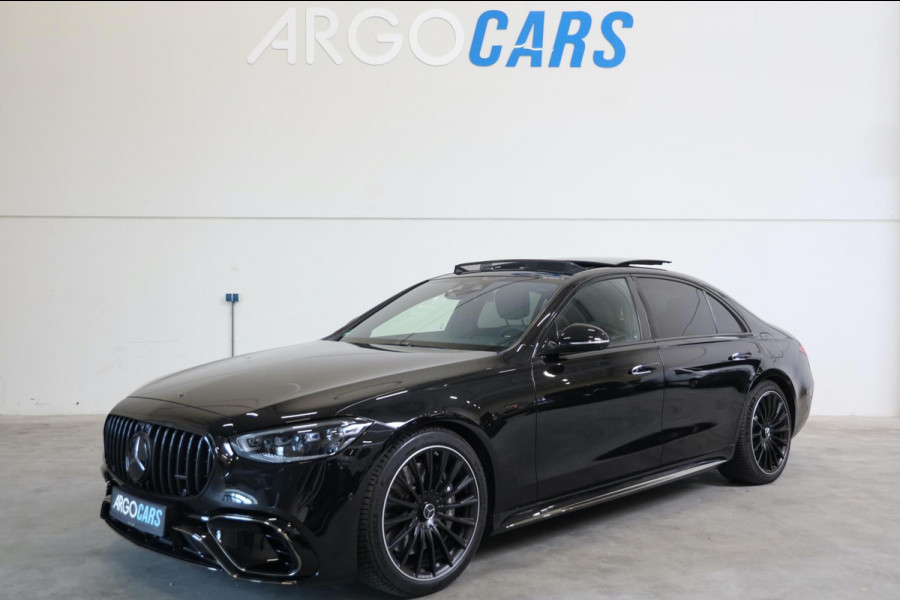 Mercedes-Benz S-Klasse AMG S 63 E S63e LANG PERFORMANCE 4 Matic+ 802PK ACHTERASBESTURING LEASE / INRUIL MOG