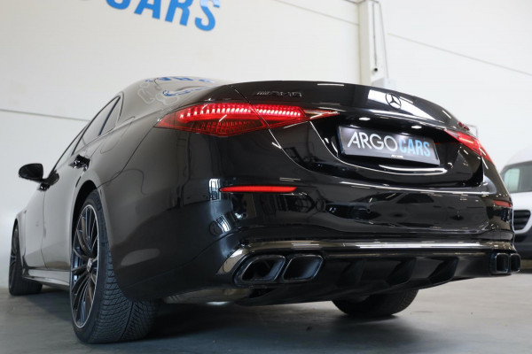 Mercedes-Benz S-Klasse AMG S 63 E S63e LANG PERFORMANCE 4 Matic+ 802PK ACHTERASBESTURING LEASE / INRUIL MOG