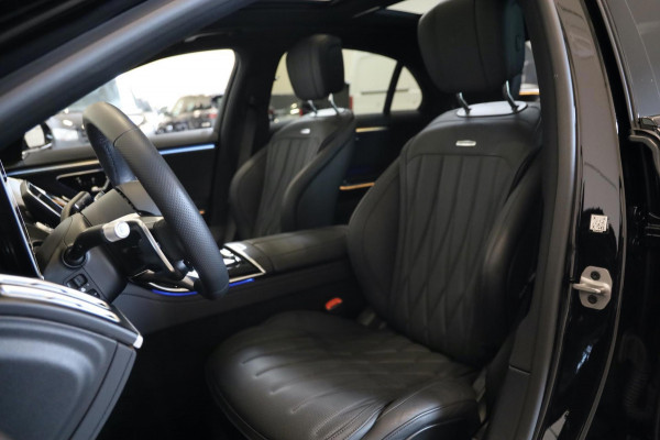 Mercedes-Benz S-Klasse AMG S 63 E S63e LANG PERFORMANCE 4 Matic+ 802PK ACHTERASBESTURING LEASE / INRUIL MOG
