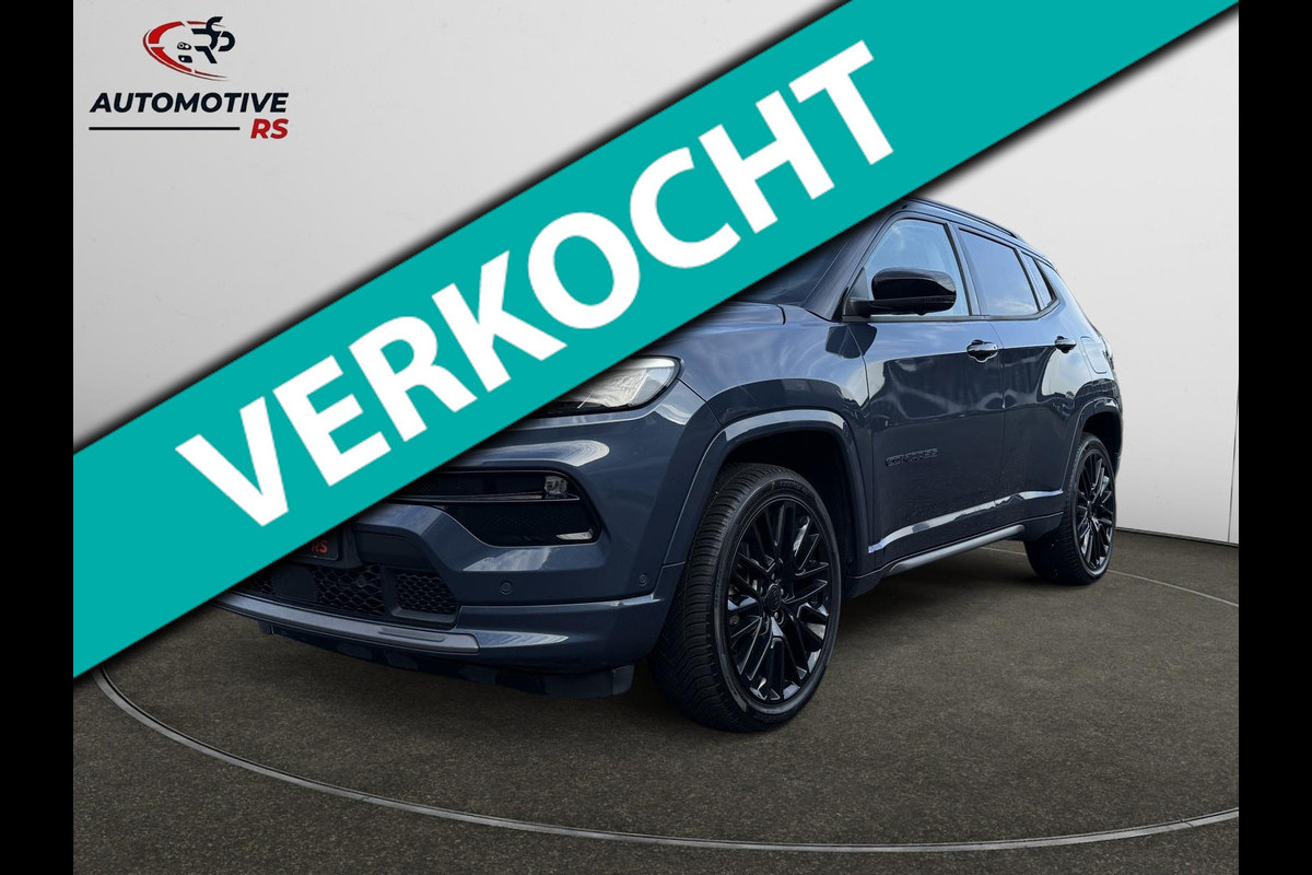 Jeep Compass 4xe 240pk PHEV S | Trekhaak | Panorama | 360° | Leder | ACC