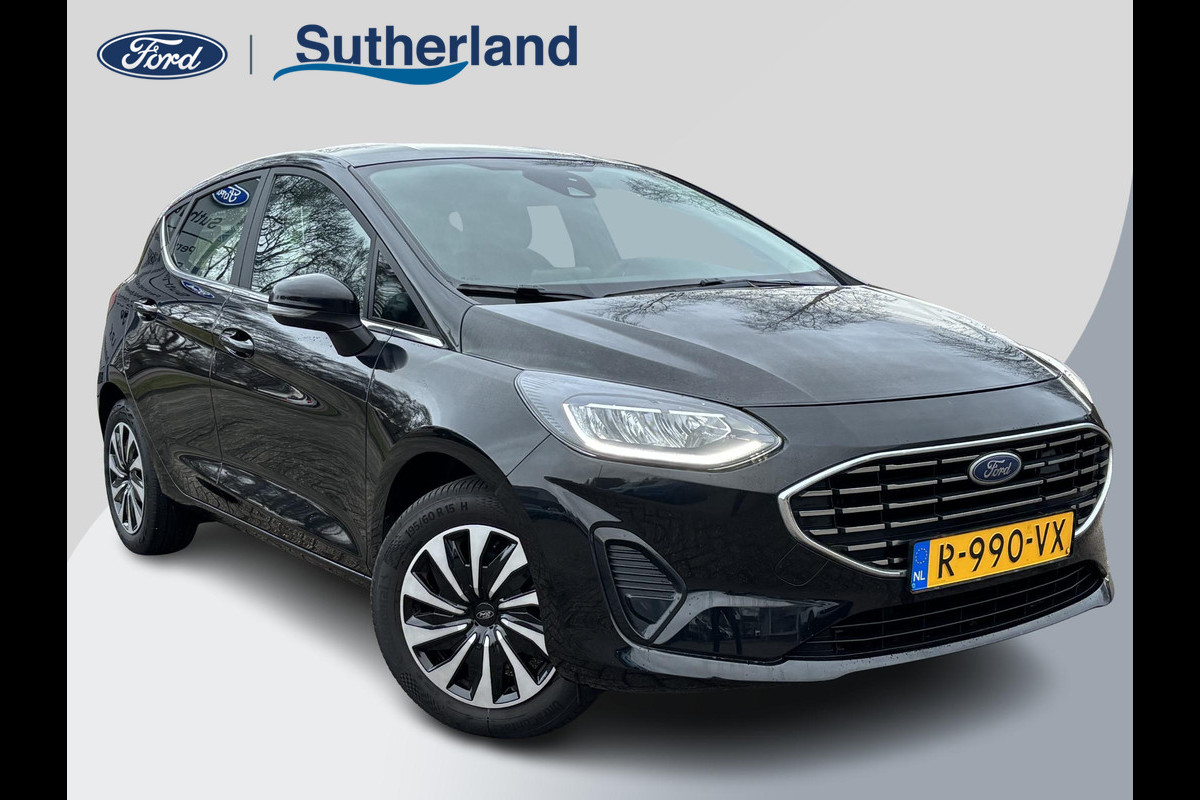 Ford Fiesta 1.0 EcoBoost Hybrid Titanium 125pk | Cruise Control | Parkeersensoren achter | Apple Carplay/Android auto | Navigatie | Climate control