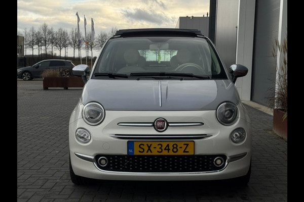 Fiat 500C 0.9 TA T Collezi. CABRIO ORG NL LAGE KMSTAND NAVI LEDER LED