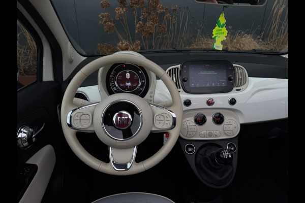 Fiat 500C 0.9 TA T Collezi. CABRIO ORG NL LAGE KMSTAND NAVI LEDER LED