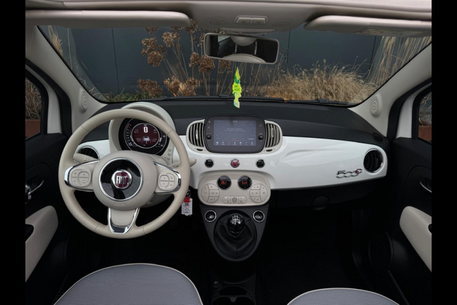 Fiat 500C 0.9 TA T Collezi. CABRIO ORG NL LAGE KMSTAND NAVI LEDER LED