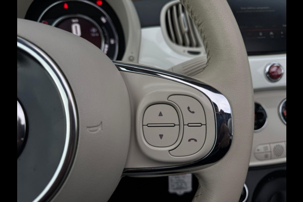 Fiat 500C 0.9 TA T Collezi. CABRIO ORG NL LAGE KMSTAND NAVI LEDER LED