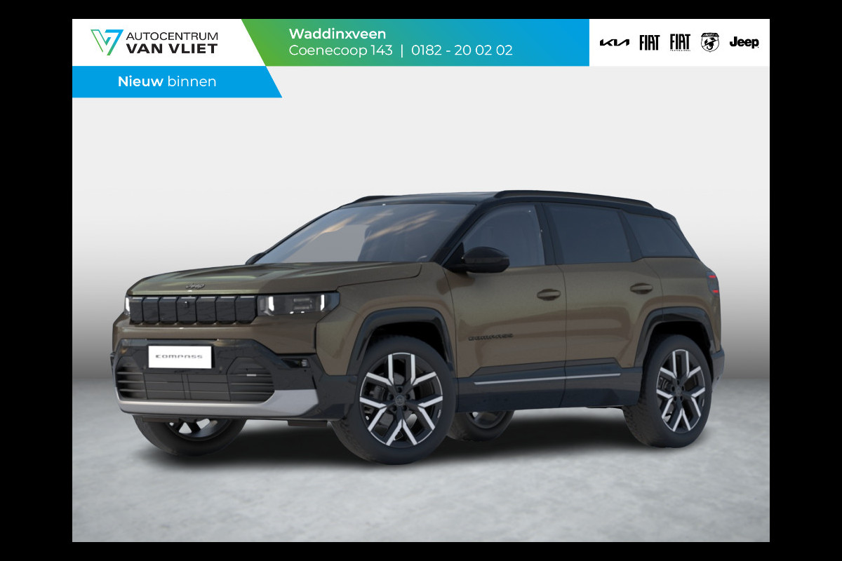 Jeep Compass First Edition 74 kWh | Vanaf 11 Februari beschikbaar voor proefritten !